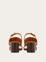 Ferragamo Sandal with Gancini ornament - Image 3